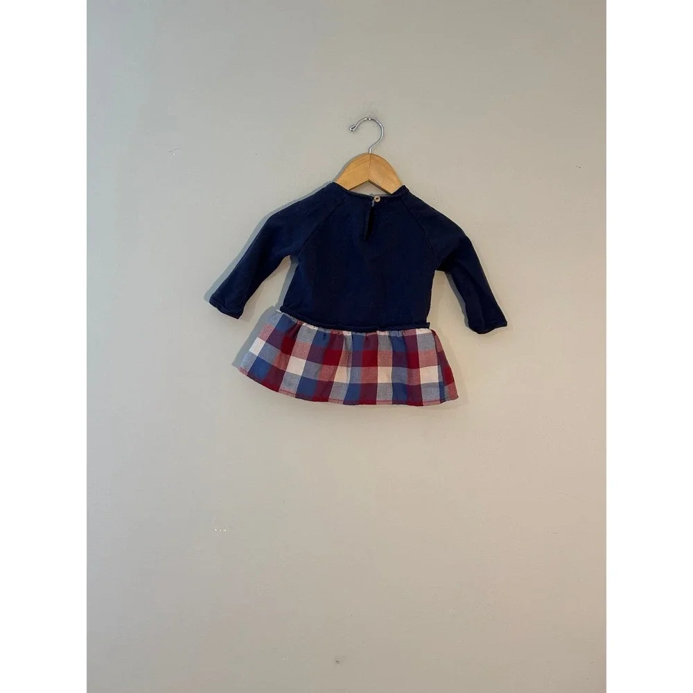 $13 ADD ON Zara top combo plaid tunic 6-9M H&M Jamie Kay cotton on baby‎ gap